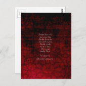 William Shakespeare Famous Love Quote Briefkaart (Voorkant / Achterkant)