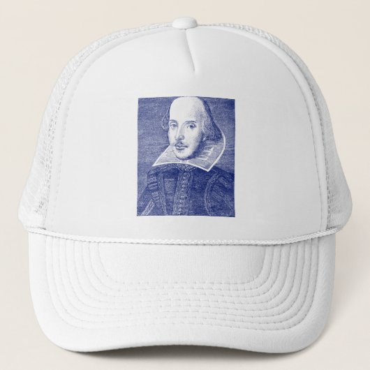 William Shakespeare First Folio Literatuur Trucker Pet (Voorkant)