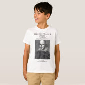 William Shakespeare First Folio Titel Pagina 1623 T-shirt (Voorkant volledig)