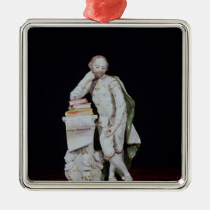 William Shakespeare, gebaseerd op het monument Metalen Ornament