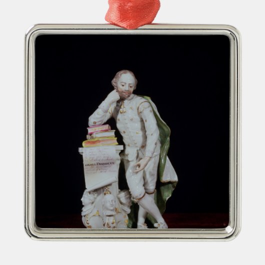 William Shakespeare, gebaseerd op het monument Metalen Ornament (Voorkant)