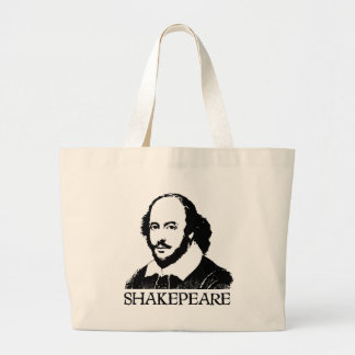 William Shakespeare Grote Tote Bag