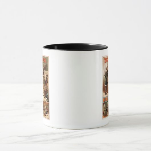 William Shakespeare "Hamlet" Theater Poster Mok (Midden)