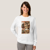 William Shakespeare "Hamlet" Theater Poster T-shirt (Voorkant volledig)