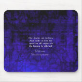 William Shakespeare Inspirerend Courage Quote Muismat (Voorkant)