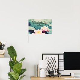 William Shakespeare Inspirerend quote "Denken" Poster