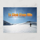 William Shakespeare Inspirerend Quote "Te beklimme Briefkaart (Voorkant)