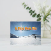 William Shakespeare Inspirerend Quote "Te beklimme Briefkaart (Staand voorkant)