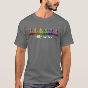 william shakespeare kleuren , nu met tekst !! t-shirt