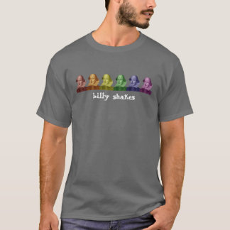 william shakespeare kleuren , nu met tekst !! t-shirt