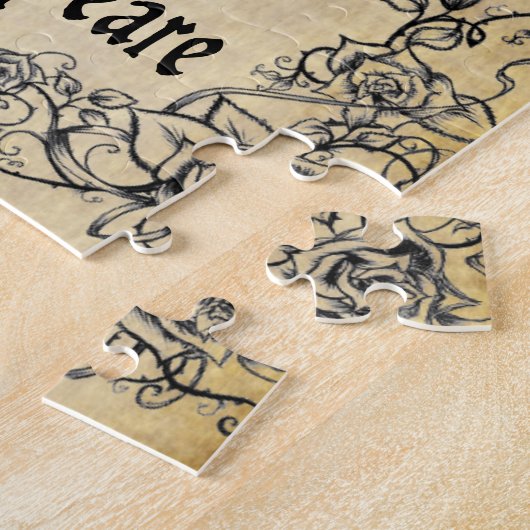 William Shakespeare Legpuzzel (Zijkant)