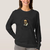 William Shakespeare Meme Design T-shirt (Voorkant)