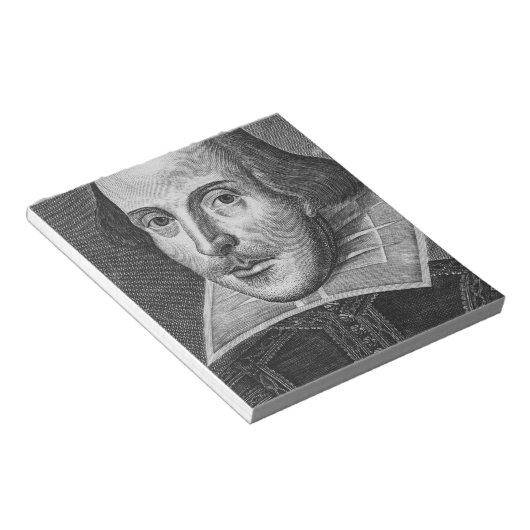 William Shakespeare Notitieblok (Schuin)