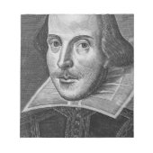 William Shakespeare Notitieblok (Voorkant)