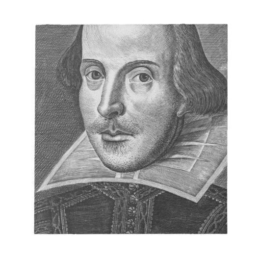 William Shakespeare Notitieblok (Voorkant)