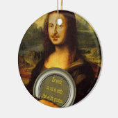 William Shakespeare Parody Keramisch Ornament (Links)