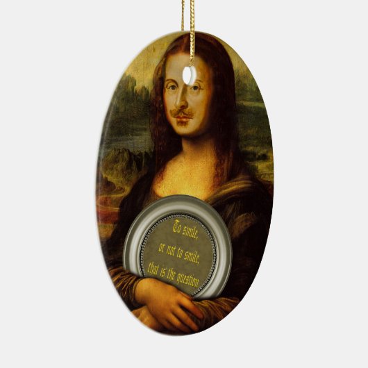 William Shakespeare Parody Keramisch Ornament (Rechts)