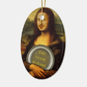 William Shakespeare Parody Keramisch Ornament (Links)