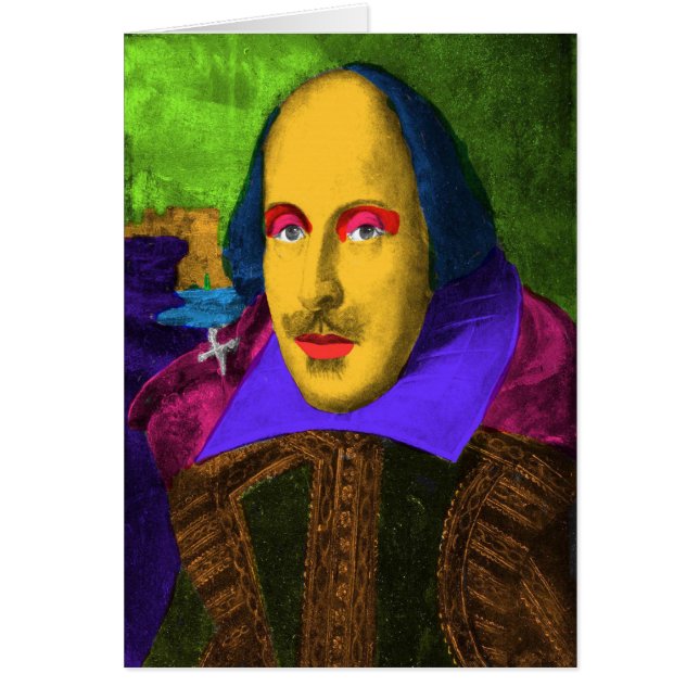 William Shakespeare Pop Art (Voorkant)