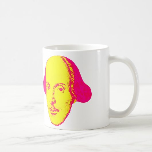 William Shakespeare Pop Art Mok (Rechts)