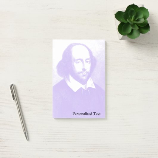 William Shakespeare Pop Art Portrait Post-it® Notes (Kantoor)