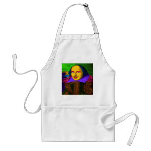 William Shakespeare Pop Art Standaard Schort