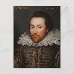 William Shakespeare Portrait Briefkaart