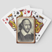 William Shakespeare Portrait Cards Pokerkaarten (Achterkant)
