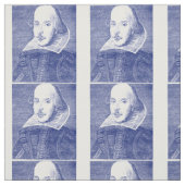 William Shakespeare Portrait First Folio Stof (Swatch)