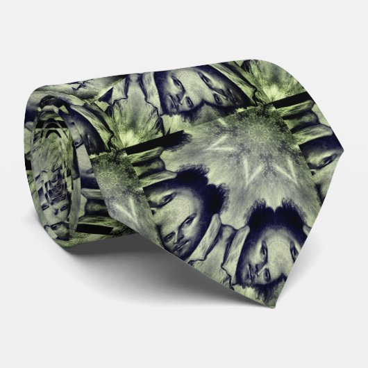 William Shakespeare Portrait Kaleidoscope Stropdas (Opgerold)