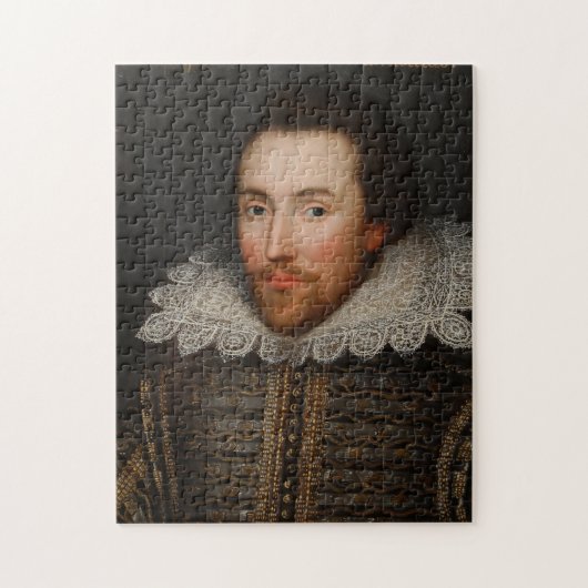 William Shakespeare Portrait Legpuzzel (Verticaal)