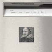 William Shakespeare Portrait Magneet (Insitu (Vaatwasser))