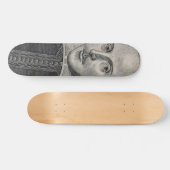 William Shakespeare Portrait Skateboard (Horizontaal)