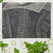 William Shakespeare Portrait Theedoek (Gevouwen)