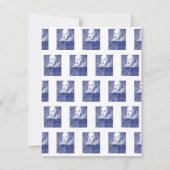 William Shakespeare Portrait uit First Folio Kaart (Achterkant)