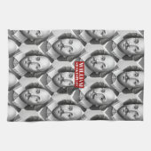 William Shakespeare portret Hamlet illustratie Theedoek (Horizontaal)