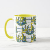 William Shakespeare portretillustratie Londen Mok (Links)