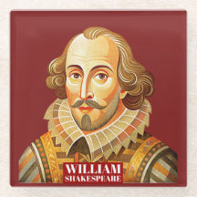 William Shakespeare portretillustratie To Be Of