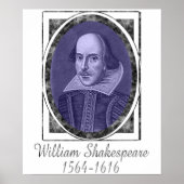 William Shakespeare Poster (Voorkant)