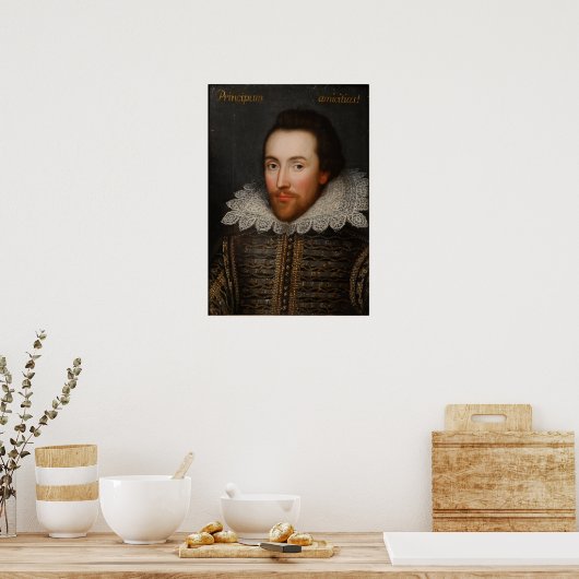 William Shakespeare Poster (Keuken)