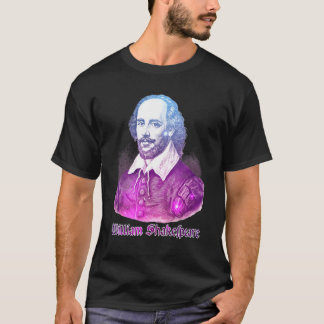 William Shakespeare Poster Literatuur T-shirt