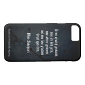 William Shakespeare Quote - Greatness Case-Mate iPhone Case (Achterkant (Horizontaal))