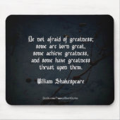 William Shakespeare Quote Muismat (Voorkant)