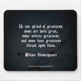 William Shakespeare Quote Muismat