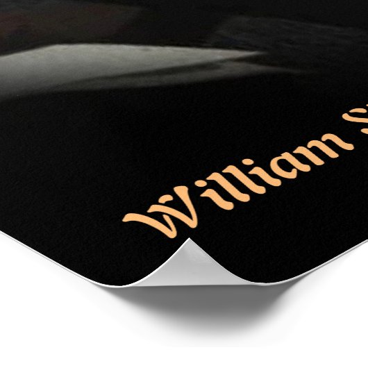 William Shakespeare Quote on Hell and Devils Poster (Hoek)