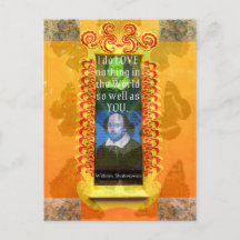 William Shakespeare Romantisch LIEFDE Citaat