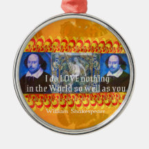 William Shakespeare Romantisch LIEFDE Citaat