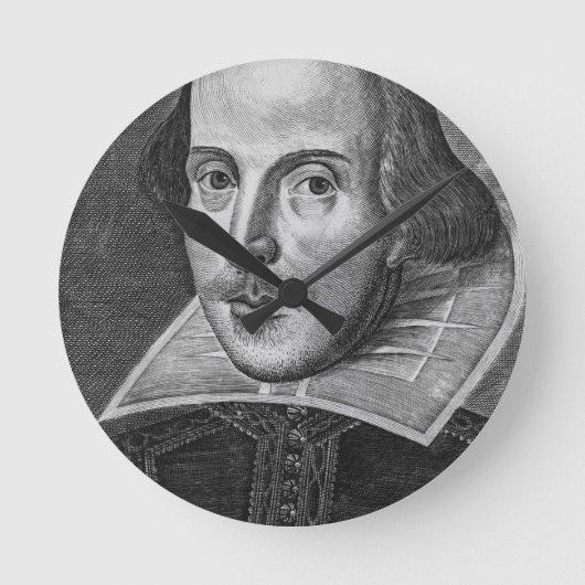 William Shakespeare Ronde Klok (Voorkant)