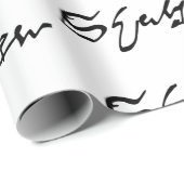 William Shakespeare signatuur Cadeaupapier (Rol Hoek)