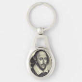 William Shakespeare Sleutelhanger (Voorkant)